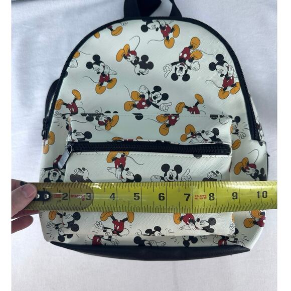 Disney Bioworld Small Mickey Mouse Backpack Vegan Travel Vacation Bag - Picture 5 of 9
